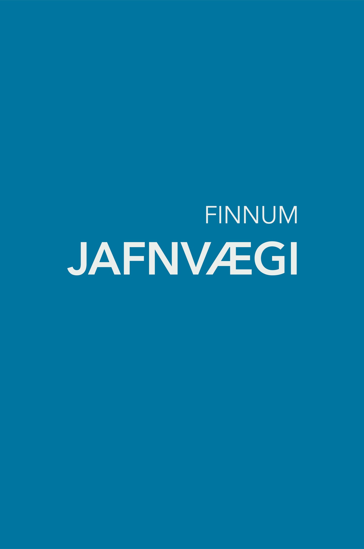 Finnum jafnvægi - dagbók